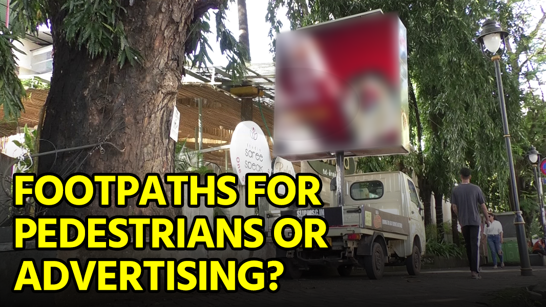 Mobile Ad Vehicles Reappear on Footpaths Despite Court Order || Goa365 TV