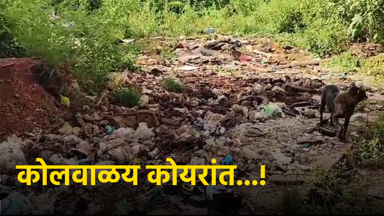 Colvale’s Service Road Marred By Garbage Despite Cleanliness ‘Drives’ Earlier This Month || GOA365